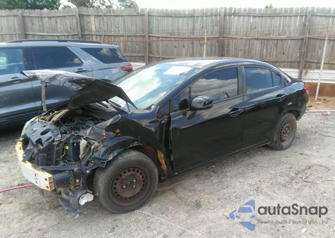 2013 Honda Civic Lx from USA, damaged, VIN 2HGFB2F55DH558447